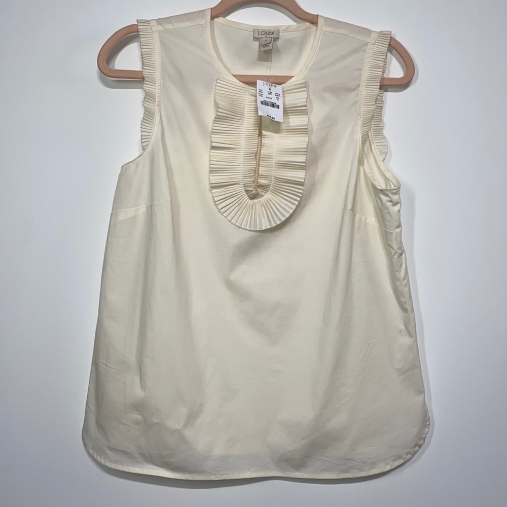 J. Crew Factory Ruffle Tank